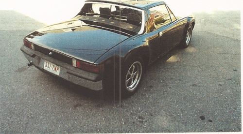 1971 black porsche 914 coupe