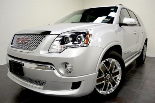 2012 gmc acadia denali awd loaded navi roof htd cooled free shipping