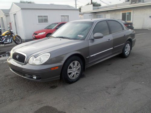 2002 hyundai sonata, no reserve