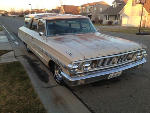 1964 ford galaxie country sedan wagon rat rod