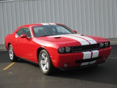 2009 5k miles 2dr coupe r/t hemi 5.7l v8 torred red vvt 1 owner clean carfax