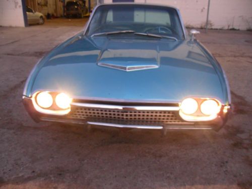 1962 ford thunderbird no reserve v8 6.4l engine rare color low miles must sell