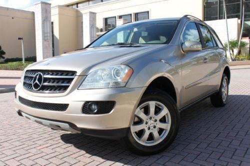 2007 mercedes benz m-class 4wd, 1-owner clean carfax