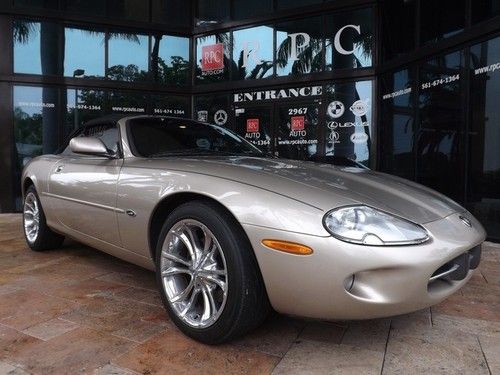 2000 jaguar xk8 automatic 2-door convertible clean carfax &amp; title  no reserve!