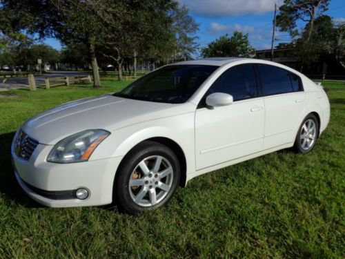 Florida 05 maxima winter pkg frt/rr clean carfax leather bose 3.5l v6 automatic