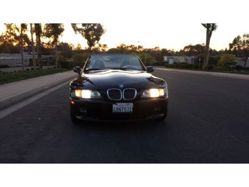 2001 bmw z3 2.5i automatic 2-door convertible