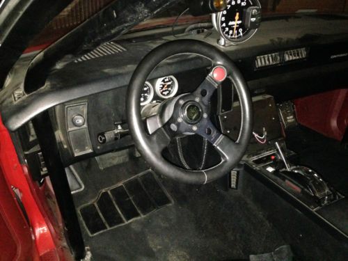 1985 RED CHEVY CAMARO DRAG CAR, image 3