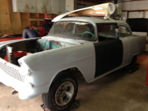 1955 chevy 2 door post, image 7