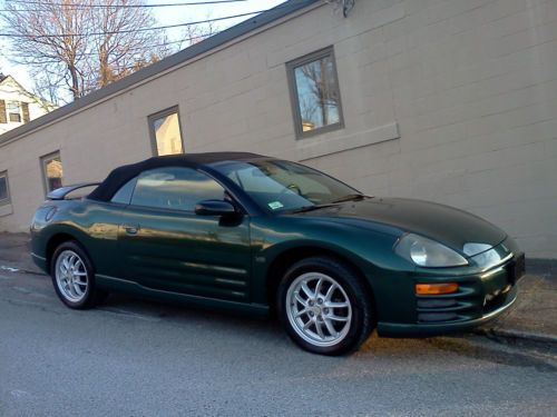 2001 mitsubishi eclipse spyder gt convertible 2-door 3.0l