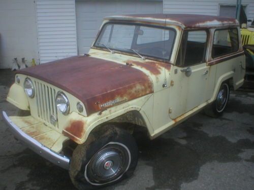 1969 jeep commando jeepster 4x4 rat rod offroad unique field find survivor