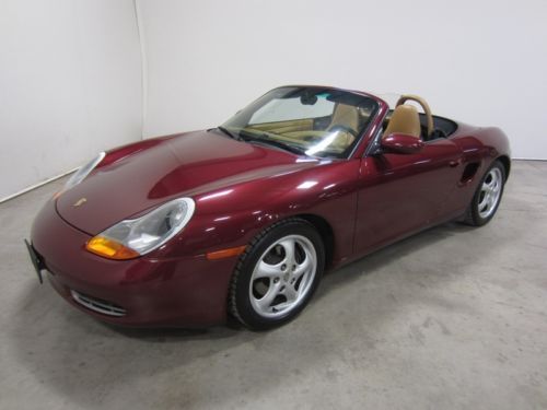 1999 porsche boxster 2.5l leather 5 speed manual convertible 80 pics