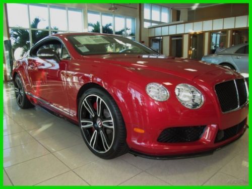 13 dragon red 4l v8 awd coupe *mulliner specification w/ alternative wheels *fl