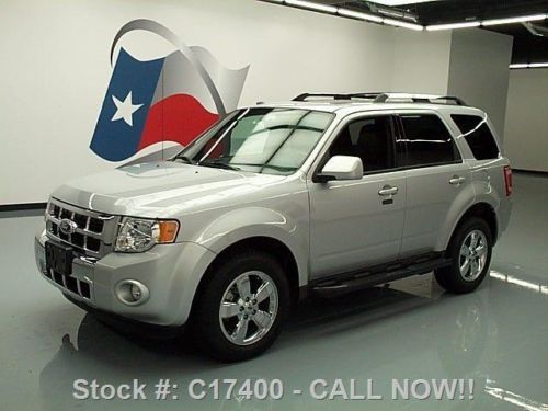 2011 ford escape limited sunroof heated leather 50k mi! texas direct auto