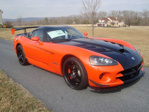 2008 dodve viper srt acr hard core