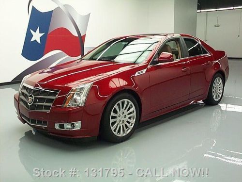 2010 cadillac cts premium pano sunroof navigation 20k! texas direct auto