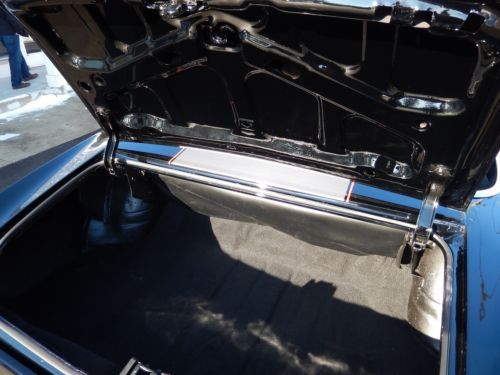 1972 Chevrolet Chevelle Convertible Jet black 350 wheel disc brakes leather, image 21
