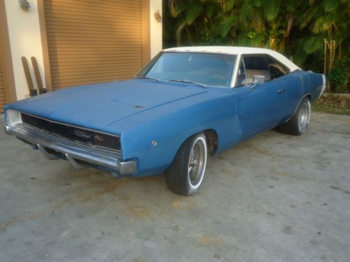 1968 dodge charger 383 mopar 2 door hardtop