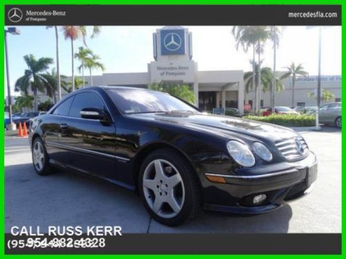 2003 cl600 used turbo 5.5l v12 36v automatic rear wheel drive coupe premium bose