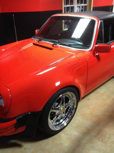 Porsche 911 Targa S Wide Body Speedline Wheels Leather, image 3