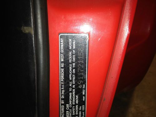 Porsche 911 Targa S Wide Body Speedline Wheels Leather, image 13