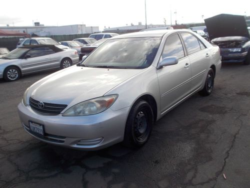 2002 toyota camry, no reserve