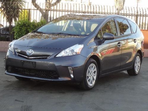 2013 toyota prius v damaged salvage runs! cooling good economical hybrid l@@k!!