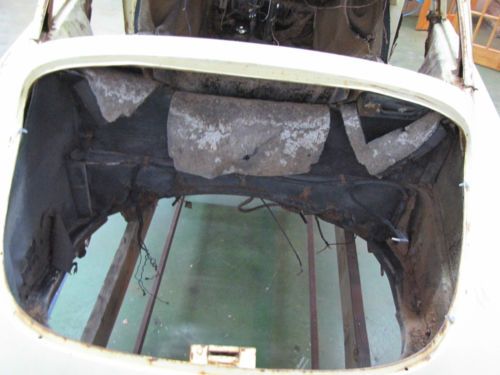 1965 Porsche 356C project car champagne yellow rare 1101 produced current title, image 2