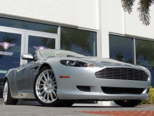 Garage kept aston martin db9 silver on black excellent condition bargain exotic