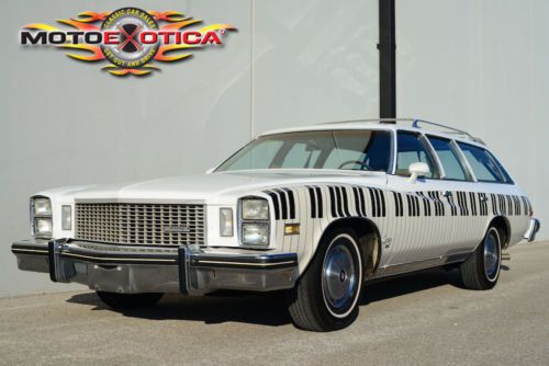 1976 buick century wagon used in behind the candelabra-w/ window sticker