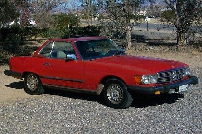1981 mercedes-benz 380sl base convertible 2-door 3.8l
