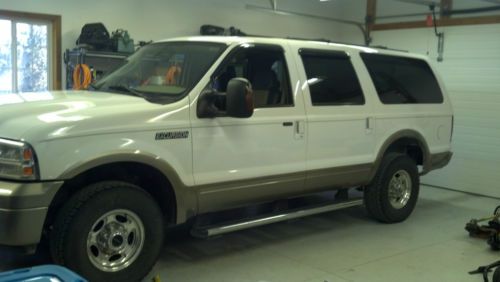 2005 ford excursion diesel eddie bauer sport utility 4-door 6.0l 4x4