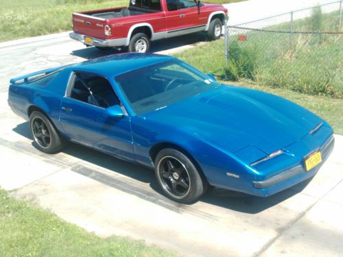 1988 pontiac firebird base coupe 2-door 5.7l