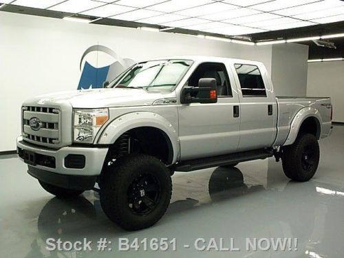 2012 ford f250 predator crew 4x4 6.2 v8 lifted 20&#039;s 50k texas direct auto