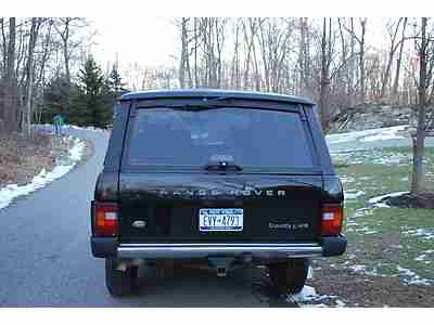 1995 Range Rover County Long Wheel Base * Beluga Black, image 14