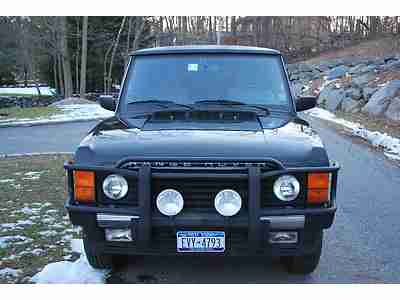1995 Range Rover County Long Wheel Base * Beluga Black, image 15