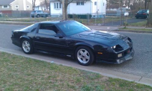 $1 no reserve - 1991 camaro 350 5 speed + extras roller project sbc black z28