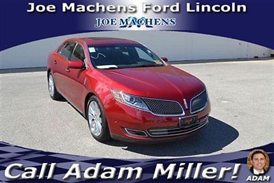 2013 lincoln mks awd ecoboost one owner nav back up camera