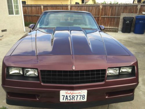 Chevrolet monte carlo &#039;86 ss for sale! - $10500 (south los angeles)