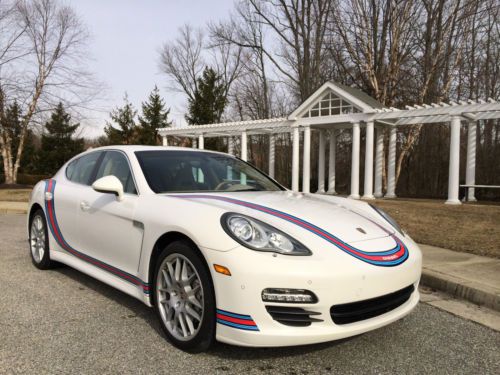 2010 porsche panamera s pdk - 4.8 v-8 with martini racing strips