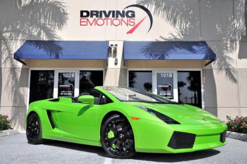 2008 lamborghini gallardo spyder! ccb&#039;s! carbon! rare!!