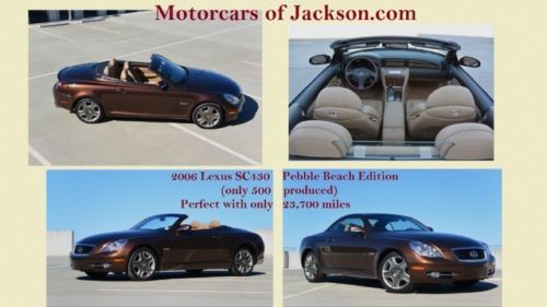 Rare 23k miles perfect navigation convertible hardtop tigereye pearl 1 of 500