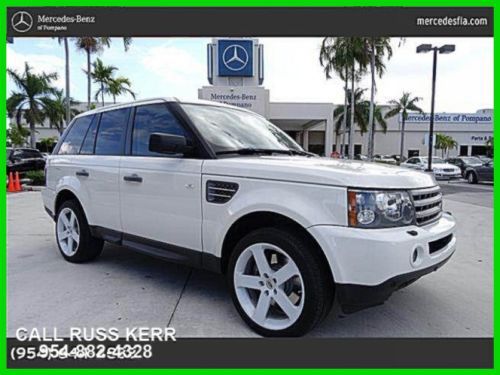 2009 range rover sport supercharged 4.2l v8 32v  four wheel drive suv