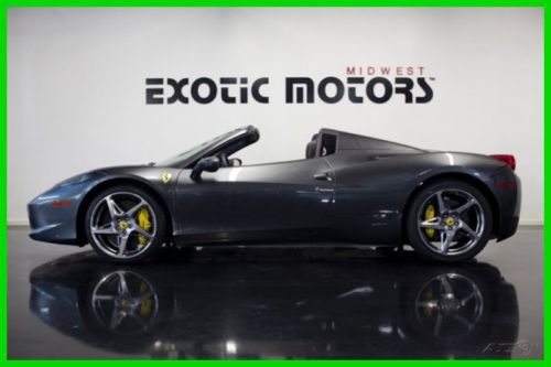 2013 ferrari 458 spider 765 miles msrp - $291,048 loaded only $329,888.00!!!