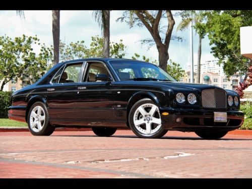 2005 bentley arnage t 22k black mulliner diamond aluminium inserts