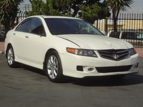 2008 acura tsx w/navigation damaged salvage runs! economical low miles wont last