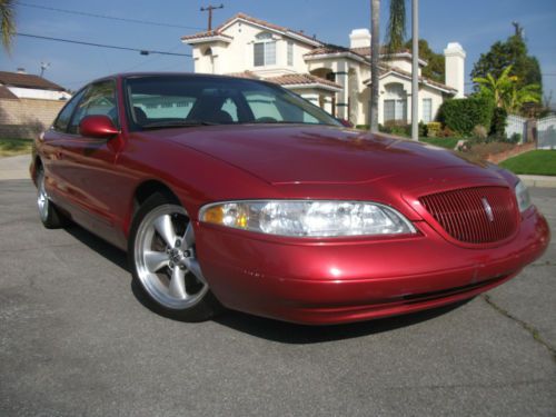 Unique 1998 lincoln mark viii lsc low production color