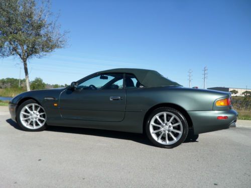 2001 aston martin db7 vantage, low miles