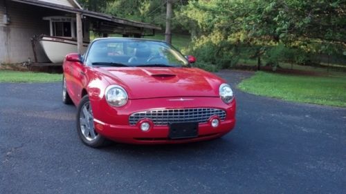 Ford thunderbird, tbird, convertible