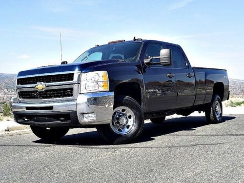 1 owner az truck! 08 chevy silverado 3500 lt crew 4x4 tow pkg pulling machine!