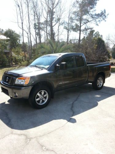 2008 nissan titan pro-4x extended cab pickup 4-door 5.6l